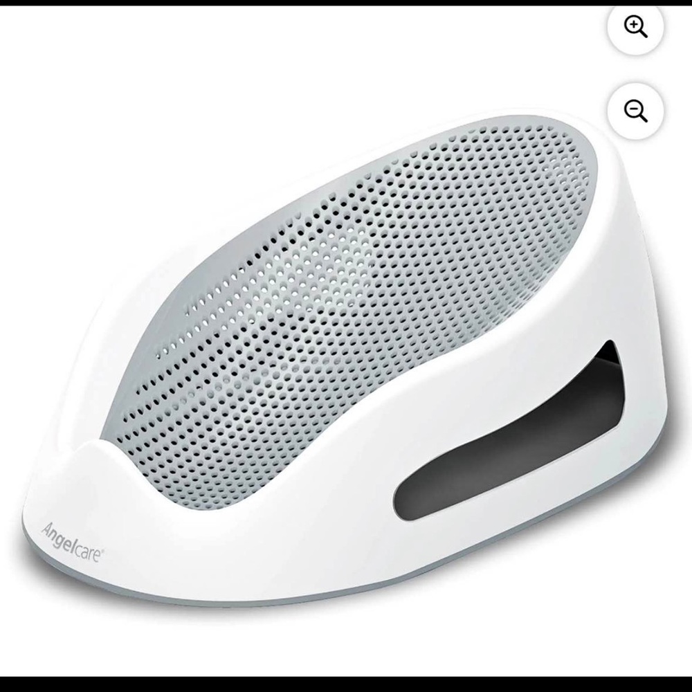 Angel baby White Baby Bath Support—- NEVER USED